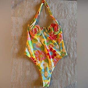 Dolls kill / sugar thrillz one piece bathing suit